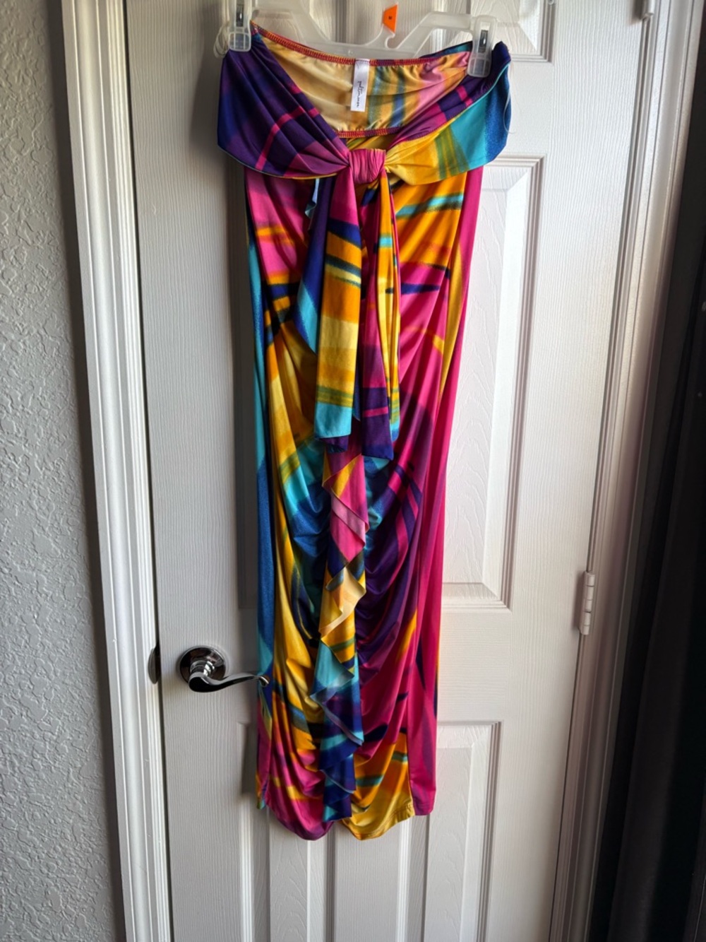 Bright Multicolor Maxi Skirt Set